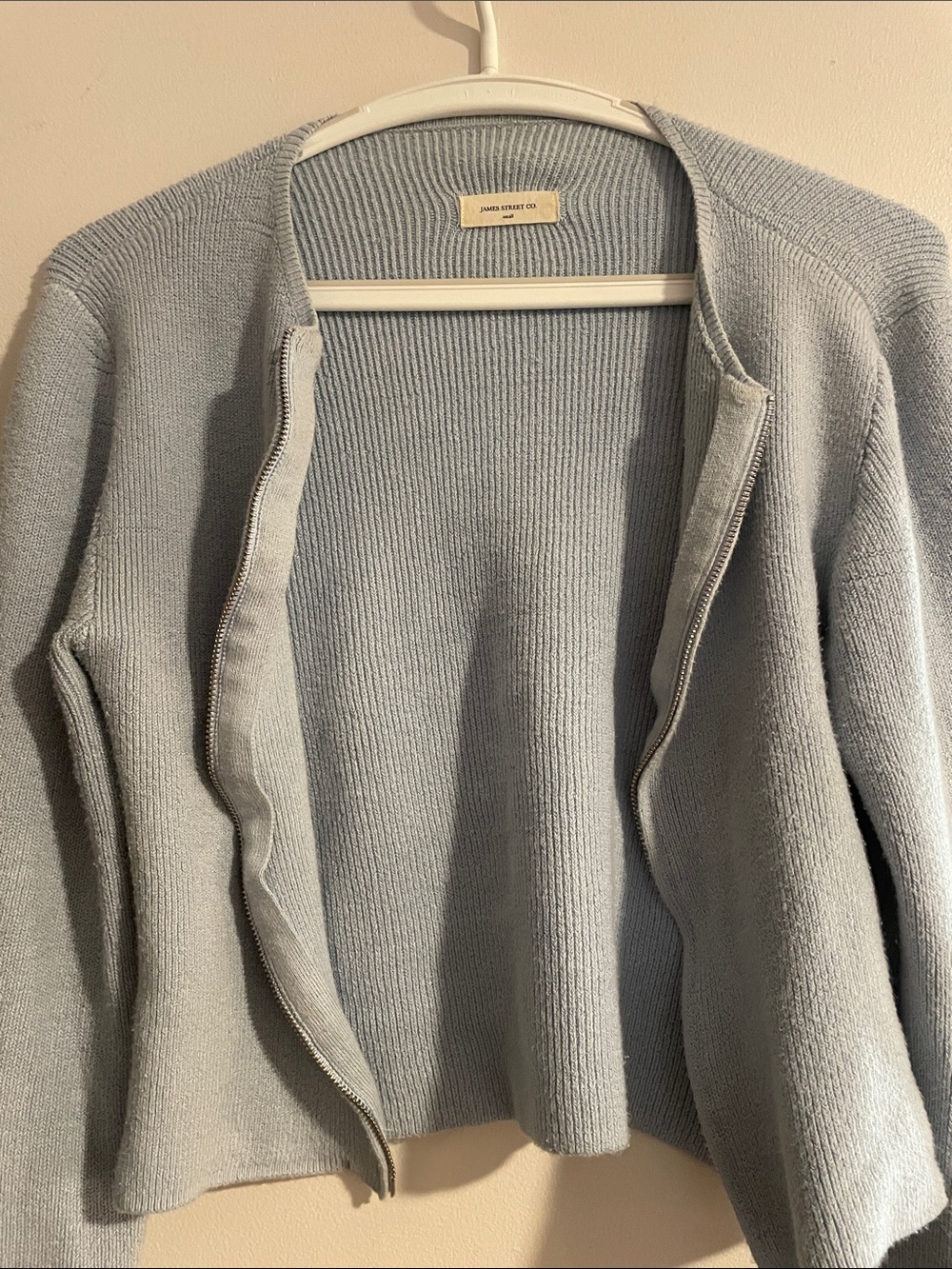 James Street Co Zip Cardigan